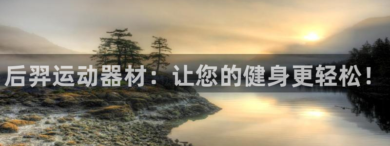 球王会官方平台体育:后羿运动器材:让您的健身更轻松!